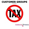 Tax Exclude Customer Groups Module